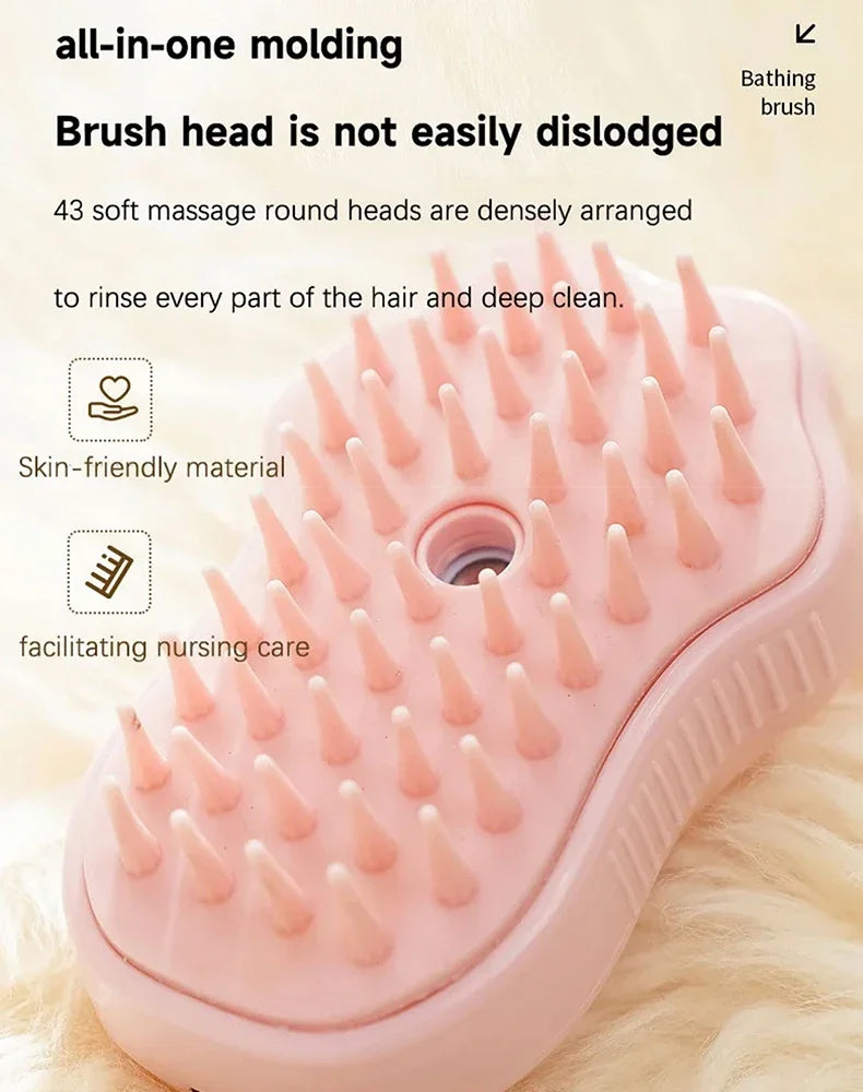 3 in 1 Pet Brush Cat Steam Brush