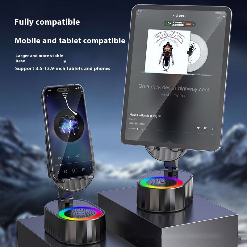 Wireless Induction Audio Bluetooth Speaker 5 in 1 Phone Holder