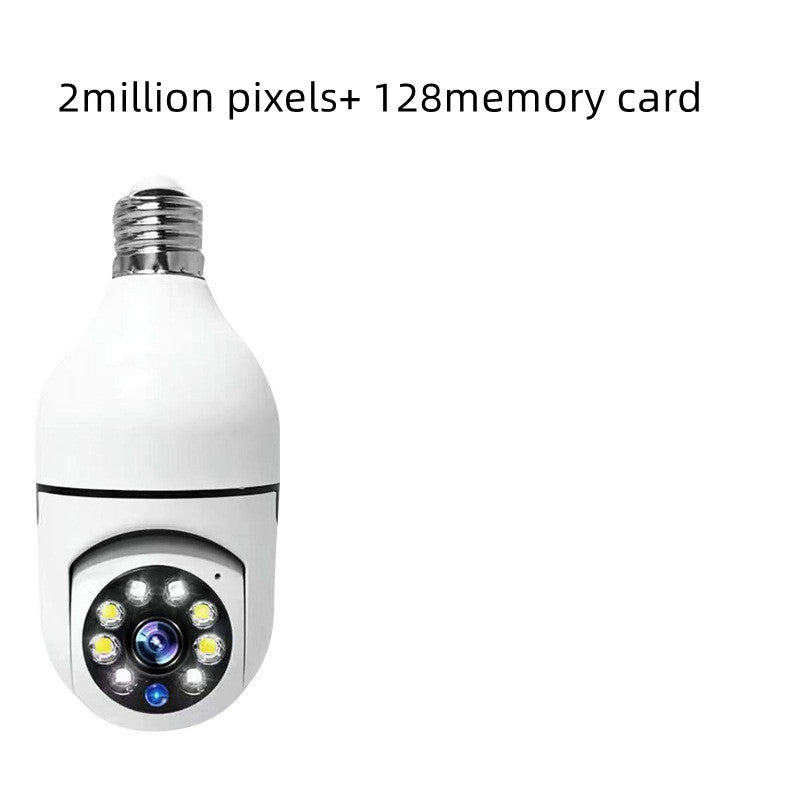 كاميرا واي فاي 1080 بكسل لمبة تكبير 4X كاميرا E27 Home 5GWiFi إنذار مراقبة 