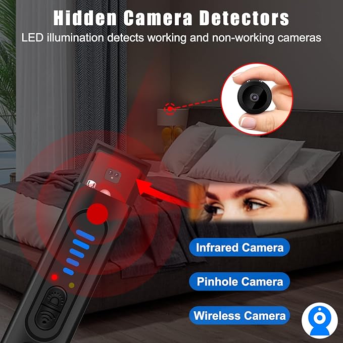 Hidden Camera Detector & GPS Tracker🔎