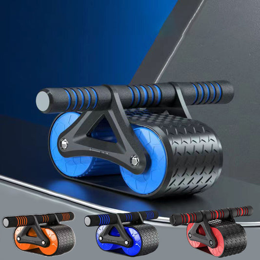 Double Wheel Abdominal Home Exercise