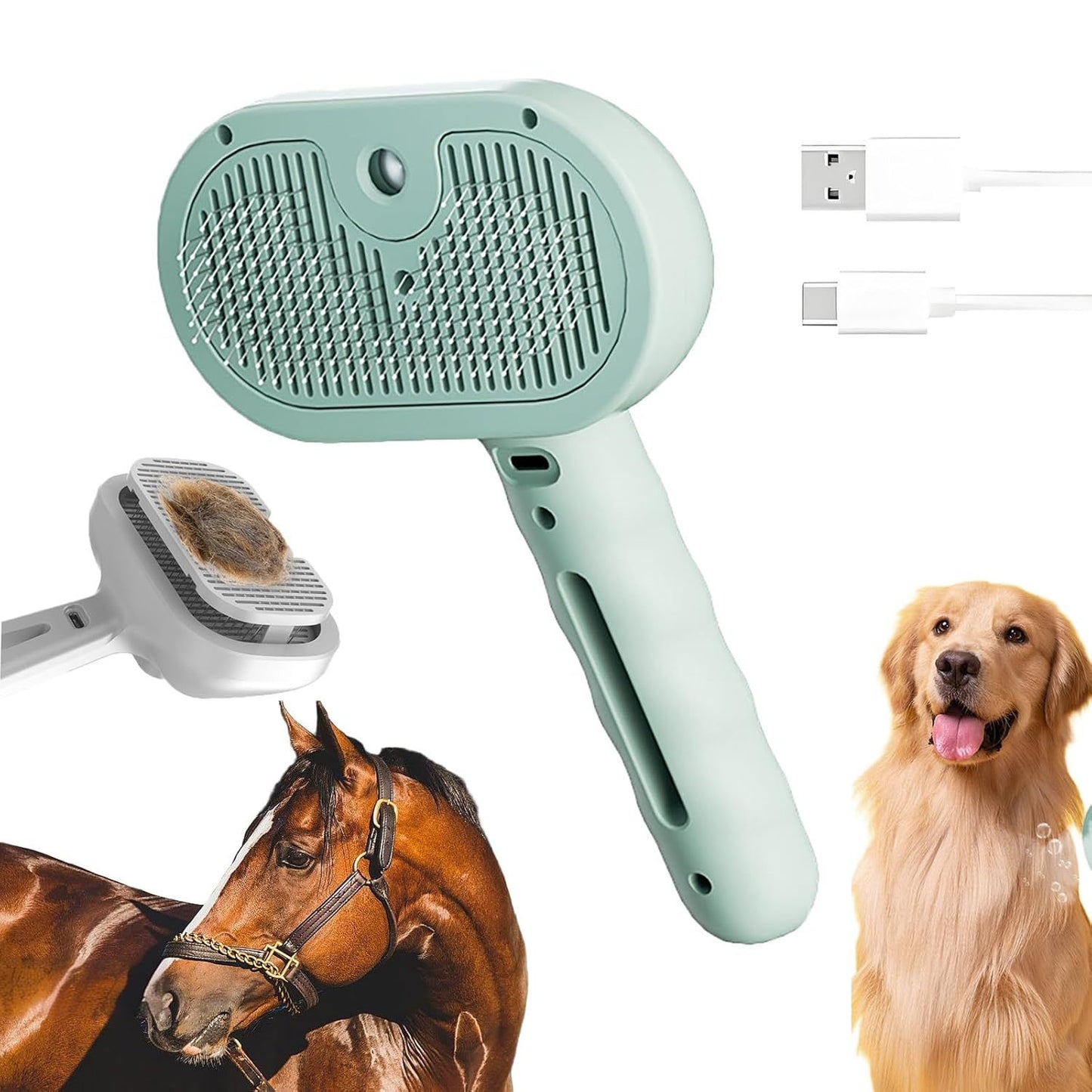 Pet Spray Hair Removal Comb