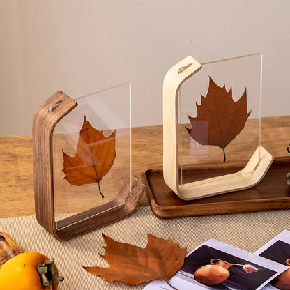 Wooden Photo Frame Herbarium Display Frame