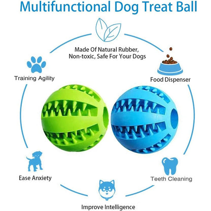 Dog Toy Ball Interactive Rubber Balls