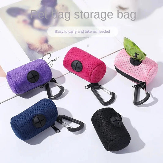 Dog Poop Bag Dispenser Hangingable Dog Waste Bag Holder