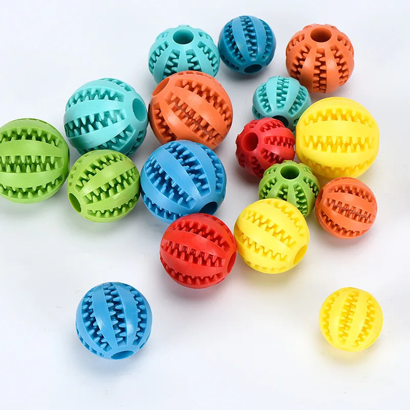 Dog Toy Ball Interactive Rubber Balls