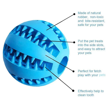 Dog Toy Ball Interactive Rubber Balls