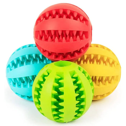 Dog Toy Ball Interactive Rubber Balls