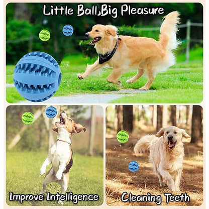 Dog Toy Ball Interactive Rubber Balls