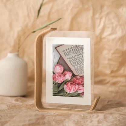 Wooden Photo Frame Herbarium Display Frame